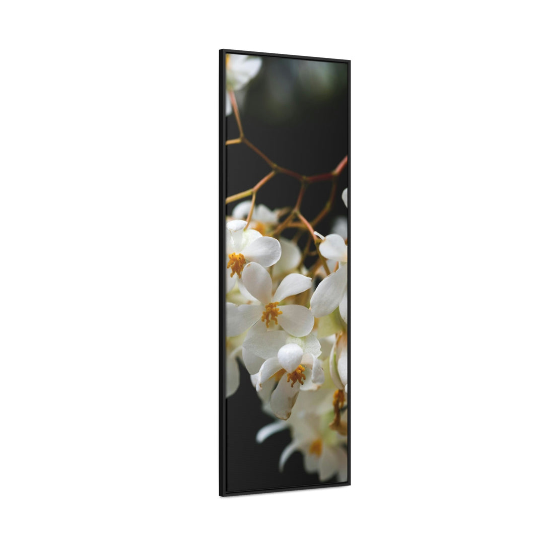 Floral Network - Canvas with Frame - Visiting This World