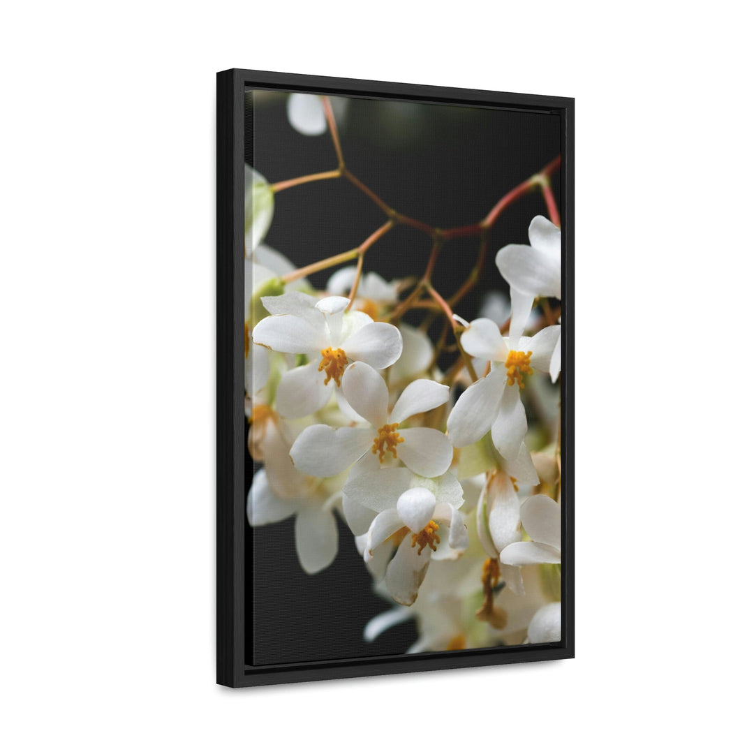 Floral Network - Canvas with Frame - Visiting This World