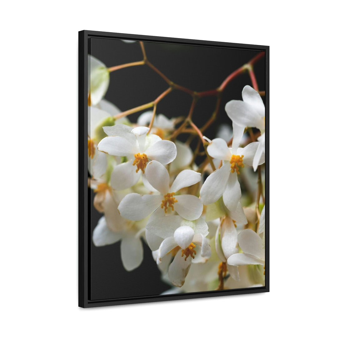 Floral Network - Canvas with Frame - Visiting This World