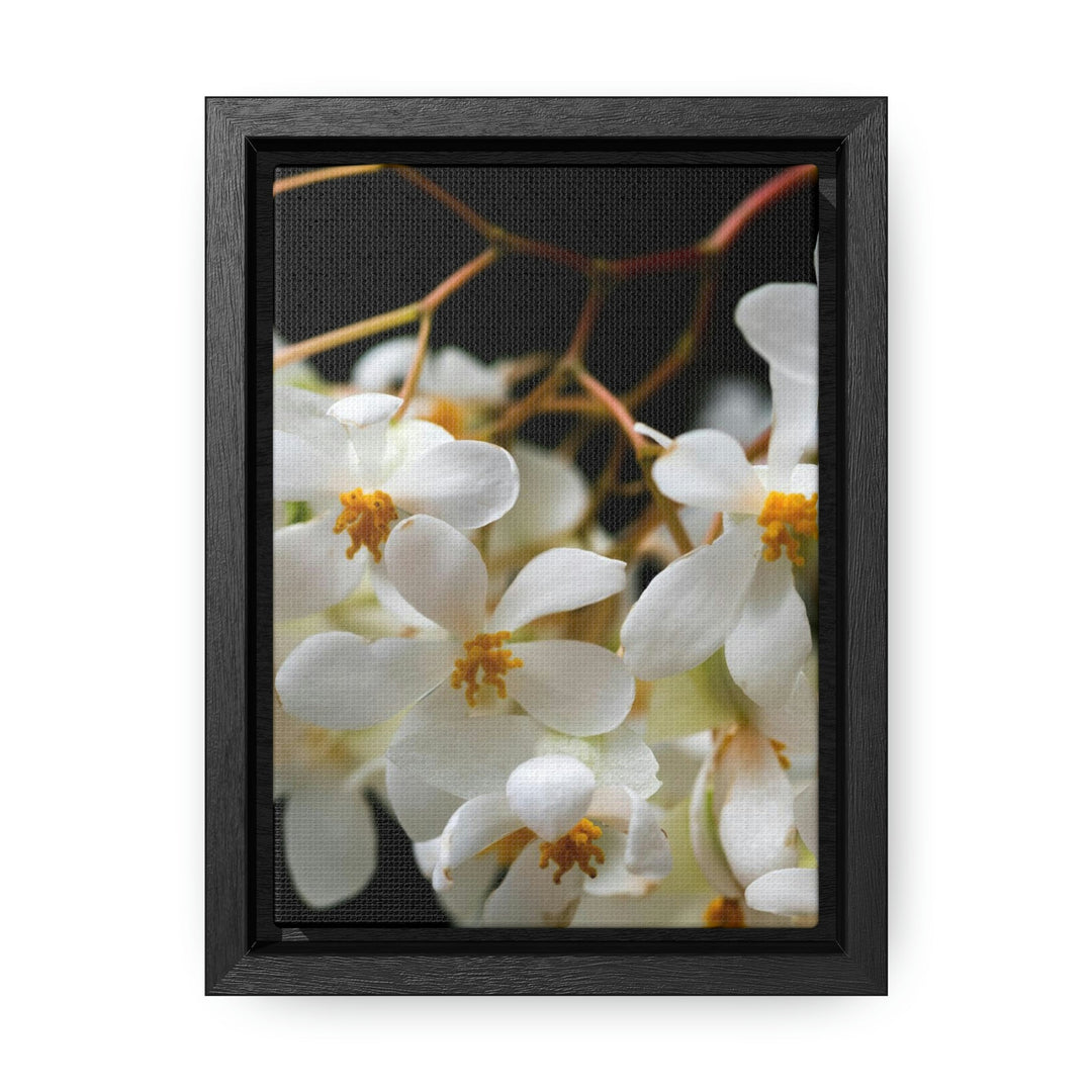 Floral Network - Canvas with Frame - Visiting This World