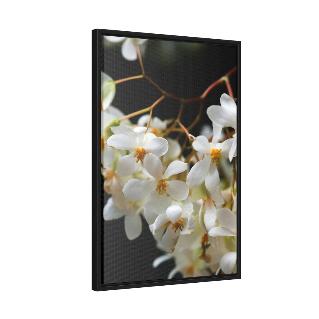 Floral Network - Canvas with Frame - Visiting This World