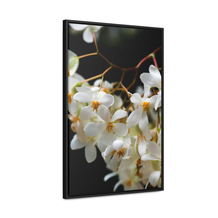 Floral Network - Canvas with Frame - Visiting This World