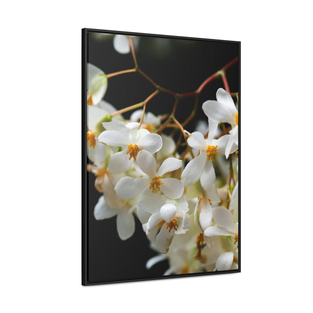 Floral Network - Canvas with Frame - Visiting This World