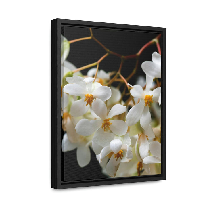 Floral Network - Canvas with Frame - Visiting This World