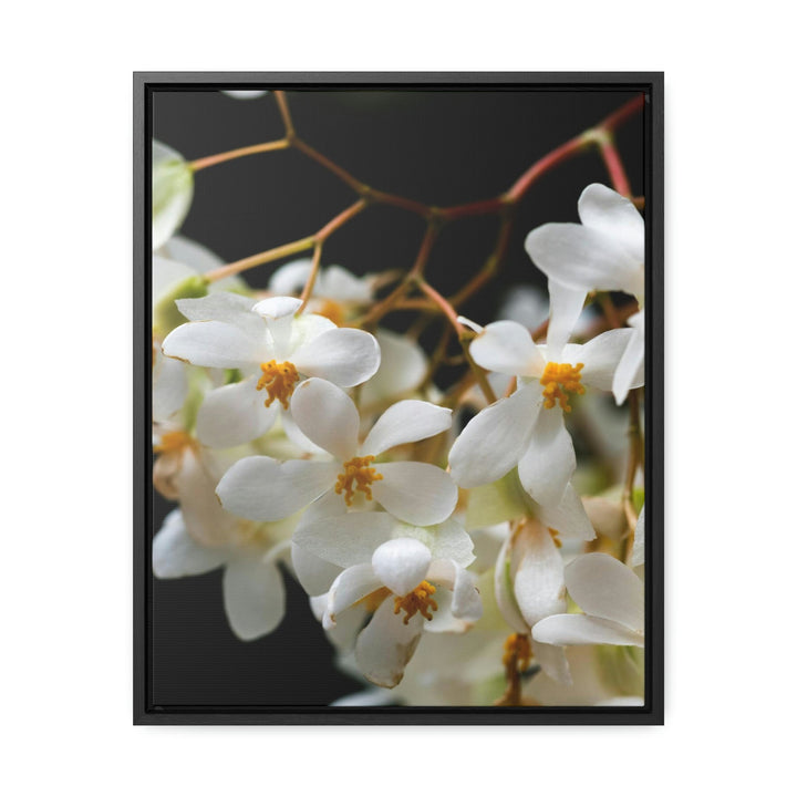 Floral Network - Canvas with Frame - Visiting This World