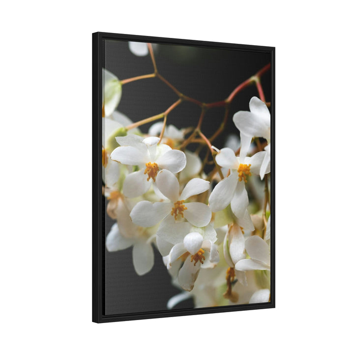 Floral Network - Canvas with Frame - Visiting This World