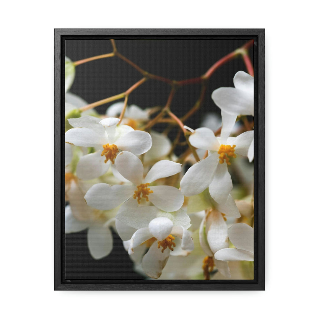 Floral Network - Canvas with Frame - Visiting This World