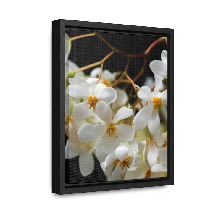 Floral Network - Canvas with Frame - Visiting This World