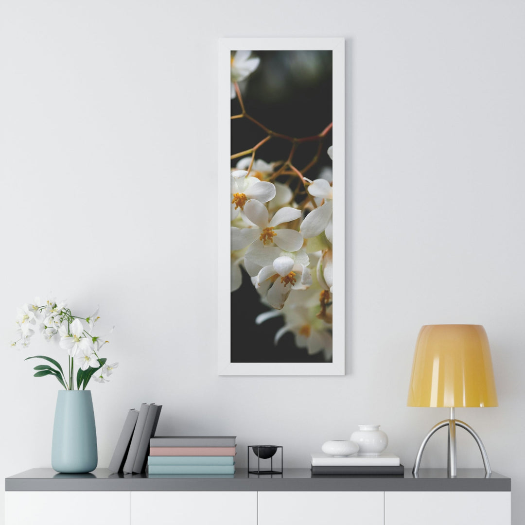 Floral Network - Framed Print - Visiting This World