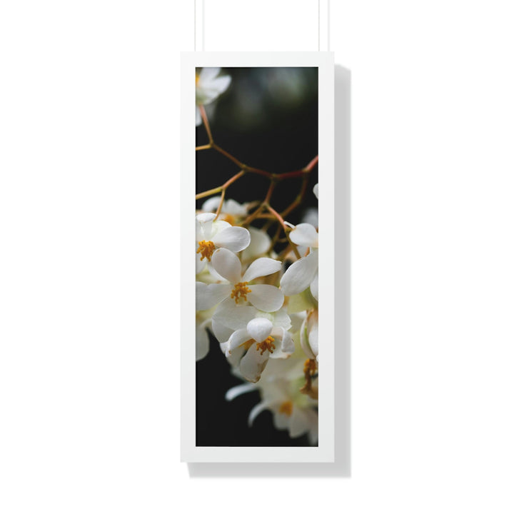 Floral Network - Framed Print - Visiting This World