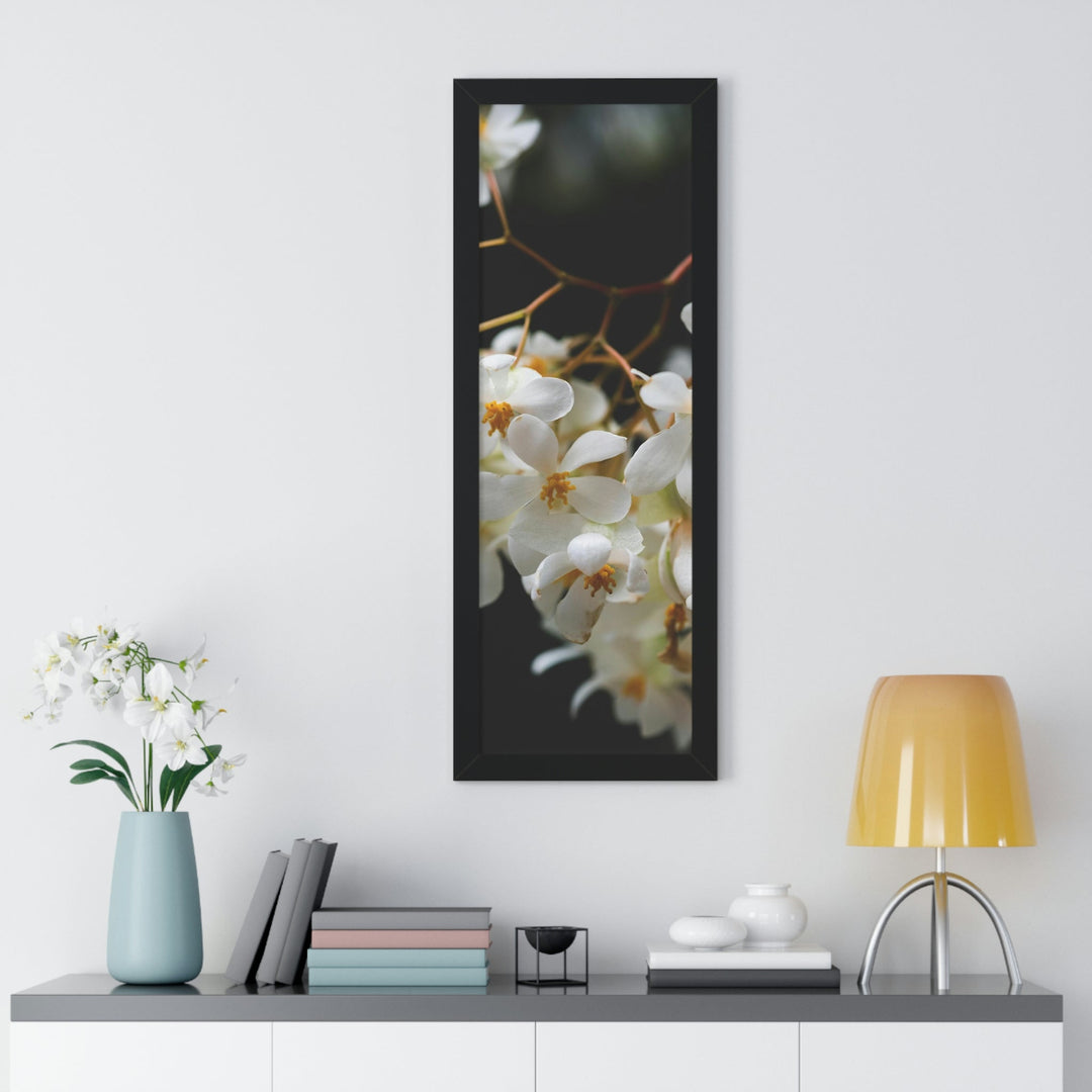 Floral Network - Framed Print - Visiting This World