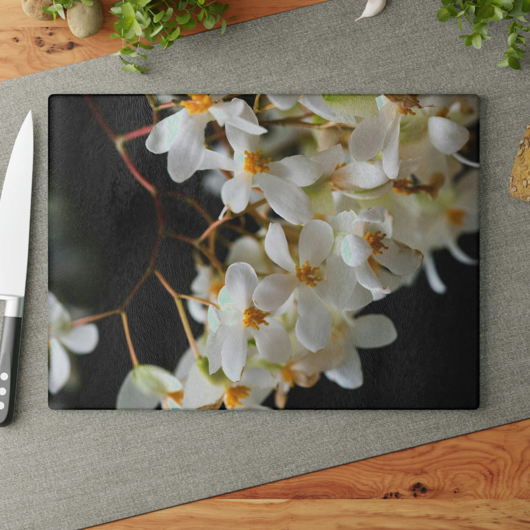 Floral Network - Glass Cutting Board - Visiting This World