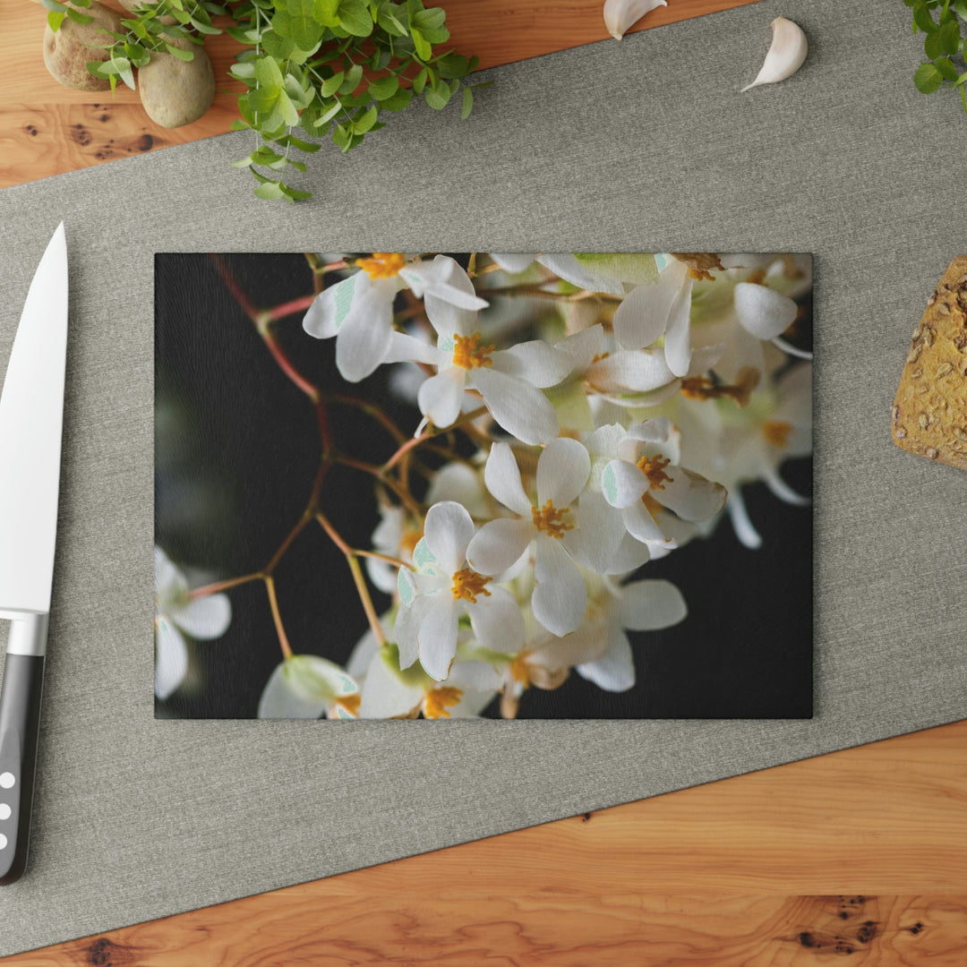 Floral Network - Glass Cutting Board - Visiting This World