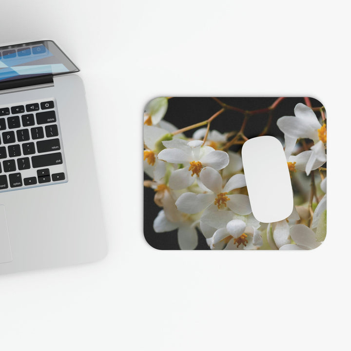 Floral Network - Mouse Pad (Rectangle) - Visiting This World