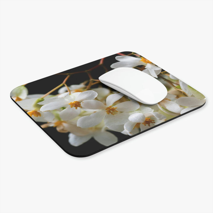 Floral Network - Mouse Pad (Rectangle) - Visiting This World