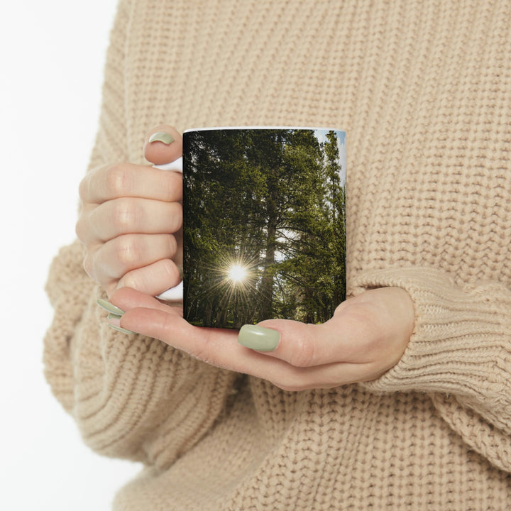 Forest Light - Ceramic Mug 11oz - Visiting This World