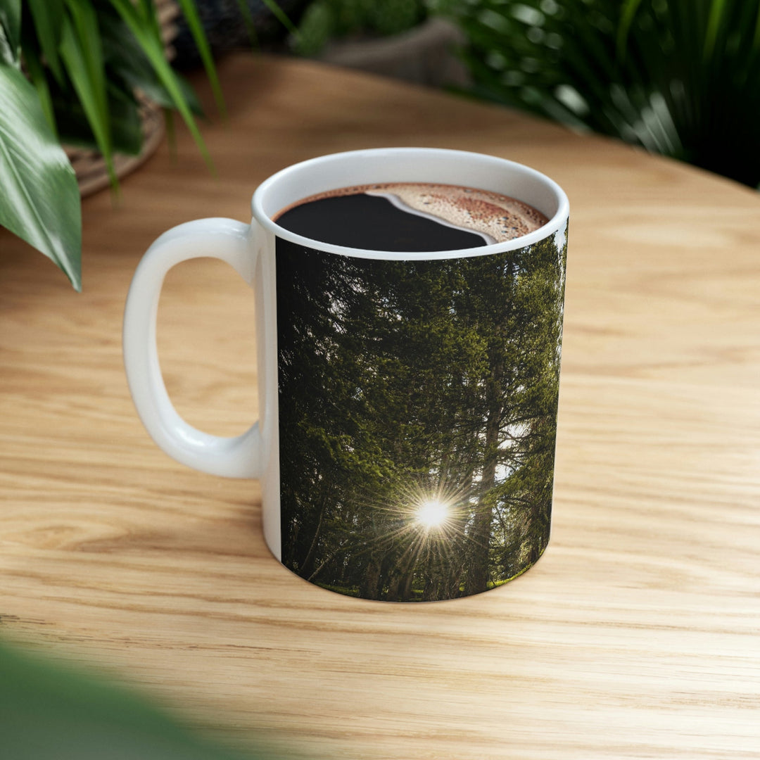 Forest Light - Ceramic Mug 11oz - Visiting This World