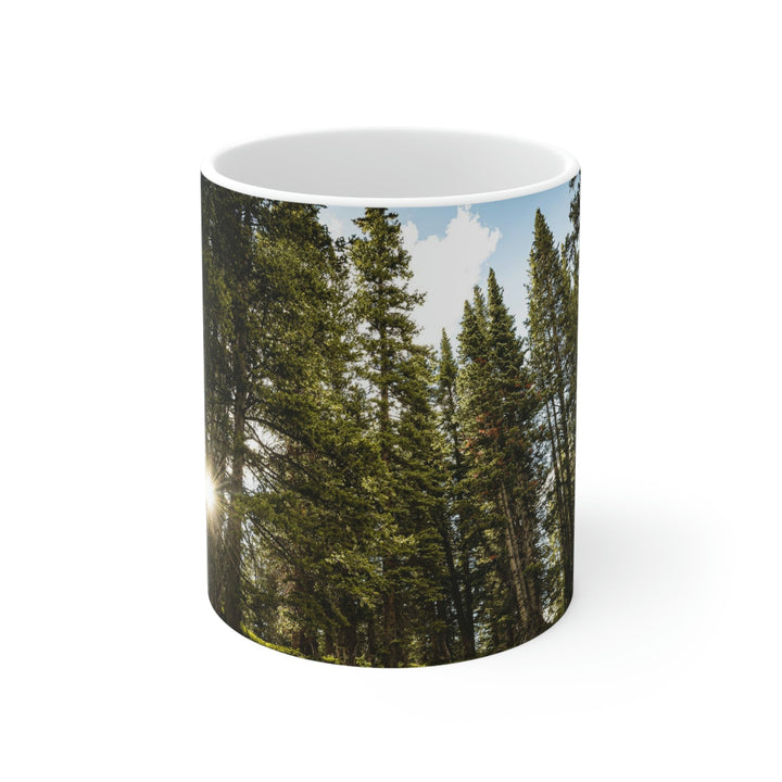 Forest Light - Ceramic Mug 11oz - Visiting This World