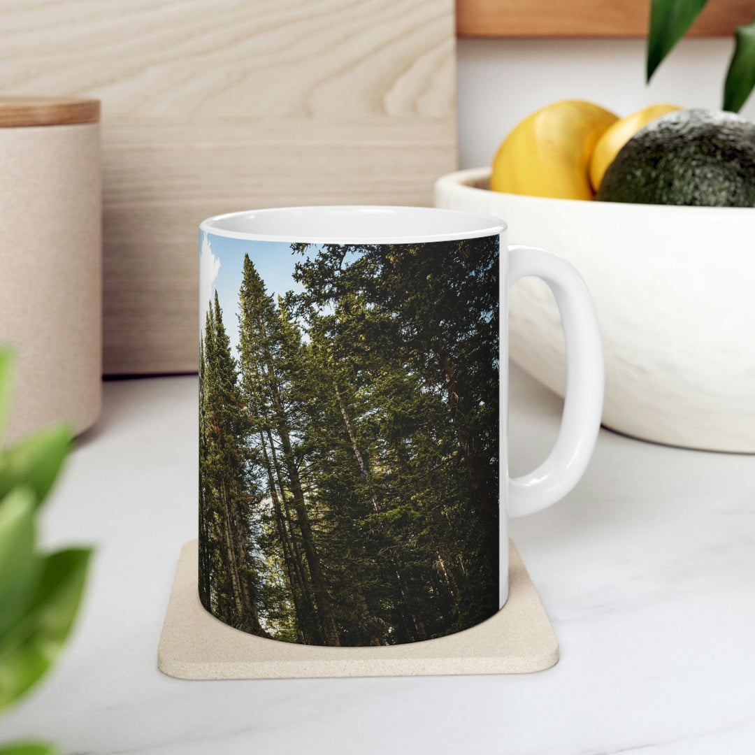 Forest Light - Ceramic Mug 11oz - Visiting This World