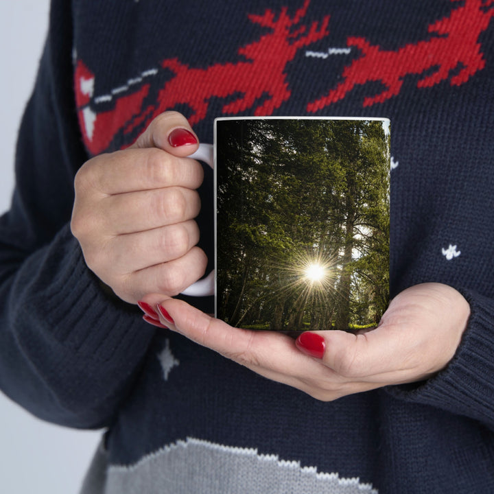 Forest Light - Ceramic Mug 11oz - Visiting This World