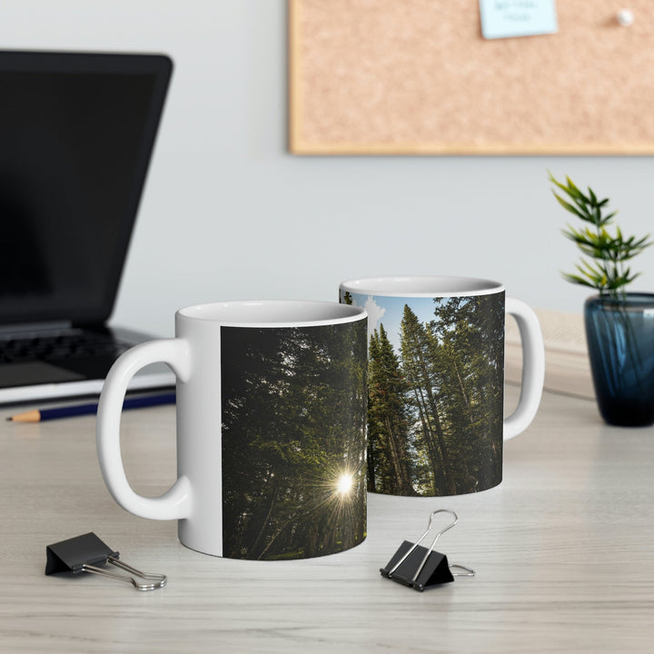 Forest Light - Ceramic Mug 11oz - Visiting This World