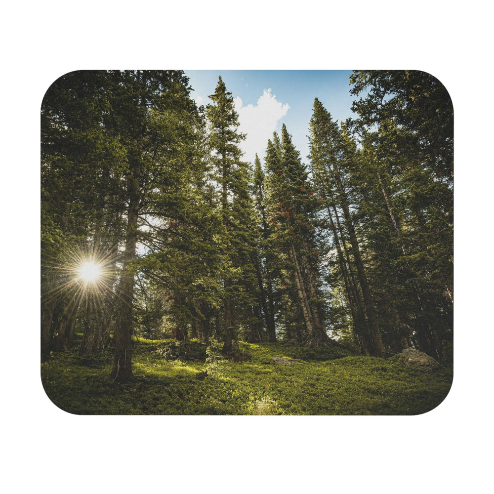 Forest Light - Mouse Pad (Rectangle) - Visiting This World