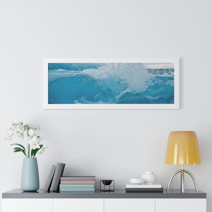 Freezing Splash - Framed Print - Visiting This World