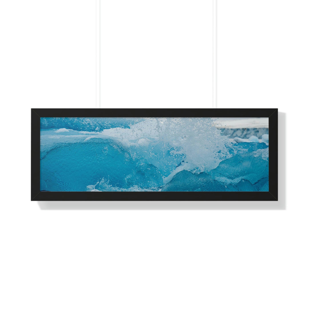 Freezing Splash - Framed Print - Visiting This World