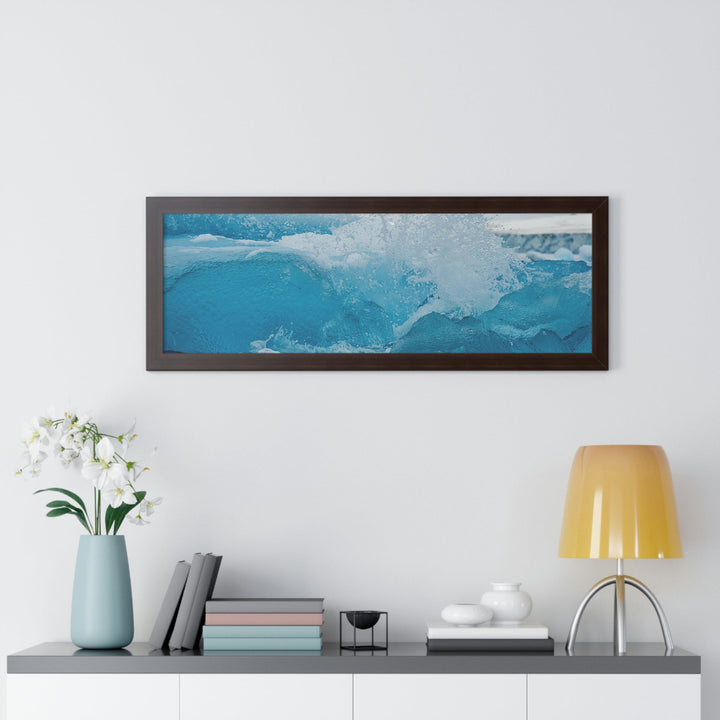 Freezing Splash - Framed Print - Visiting This World