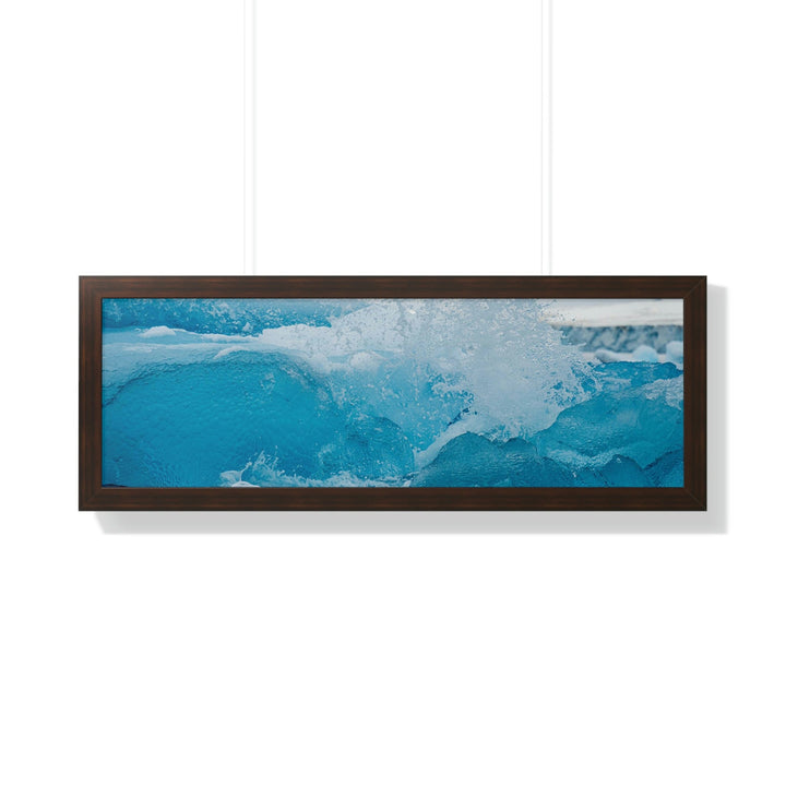 Freezing Splash - Framed Print - Visiting This World