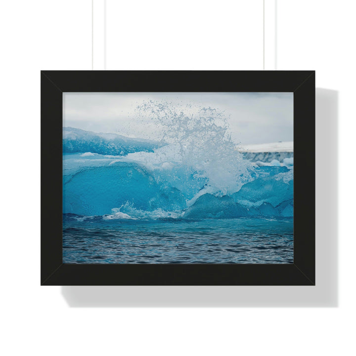 Freezing Splash - Framed Print - Visiting This World