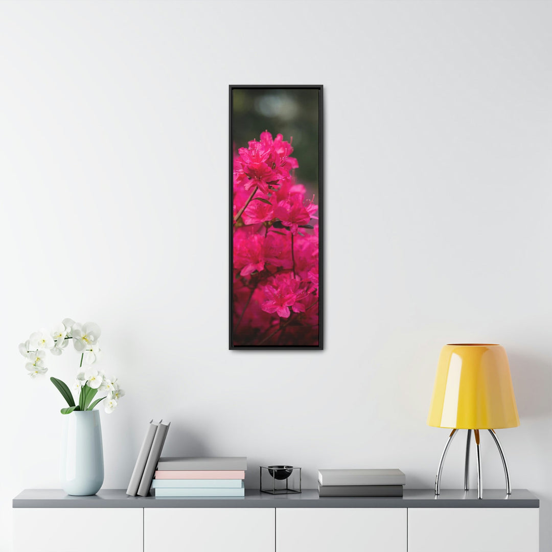 Full Bloom - Canvas with Frame - Visiting This World