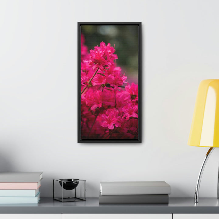 Full Bloom - Canvas with Frame - Visiting This World