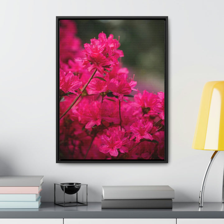 Full Bloom - Canvas with Frame - Visiting This World