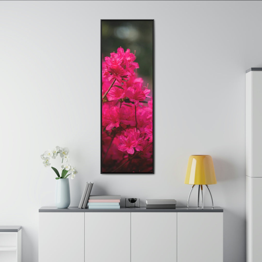 Full Bloom - Canvas with Frame - Visiting This World