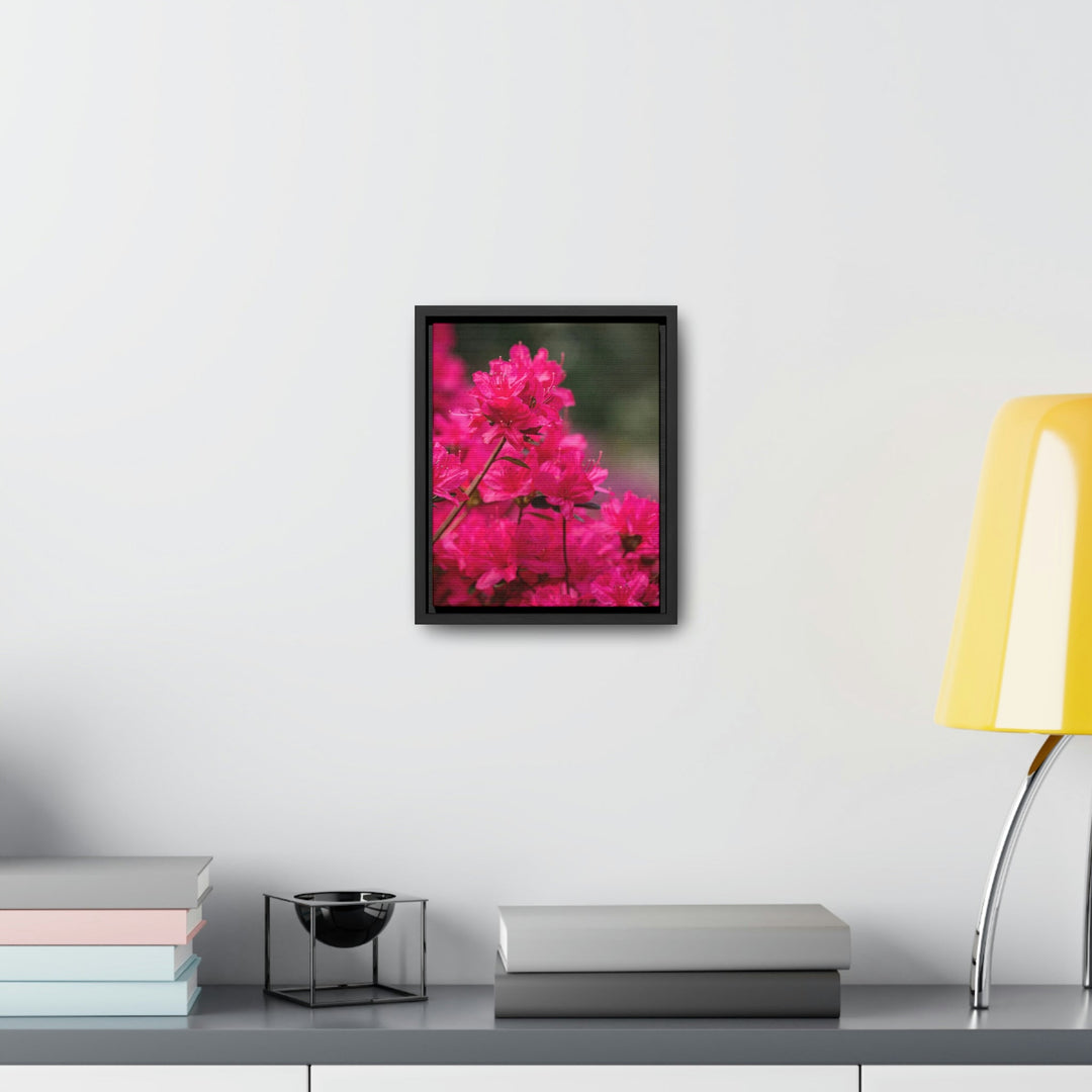 Full Bloom - Canvas with Frame - Visiting This World