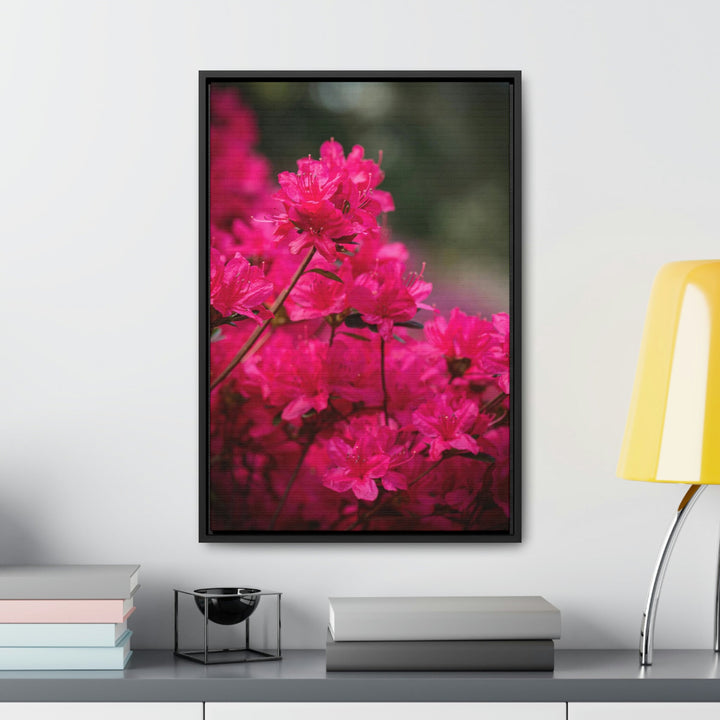 Full Bloom - Canvas with Frame - Visiting This World