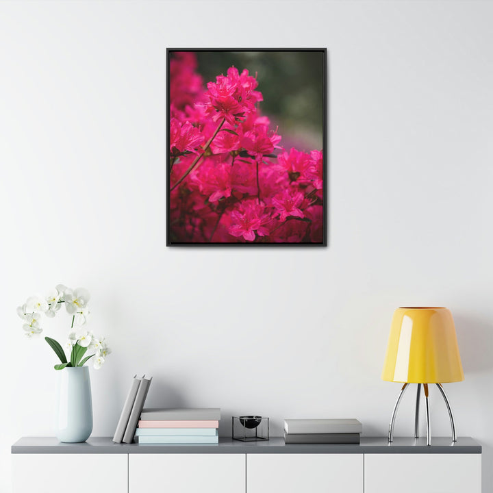 Full Bloom - Canvas with Frame - Visiting This World