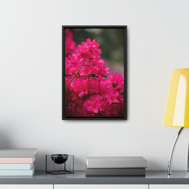 Full Bloom - Canvas with Frame - Visiting This World