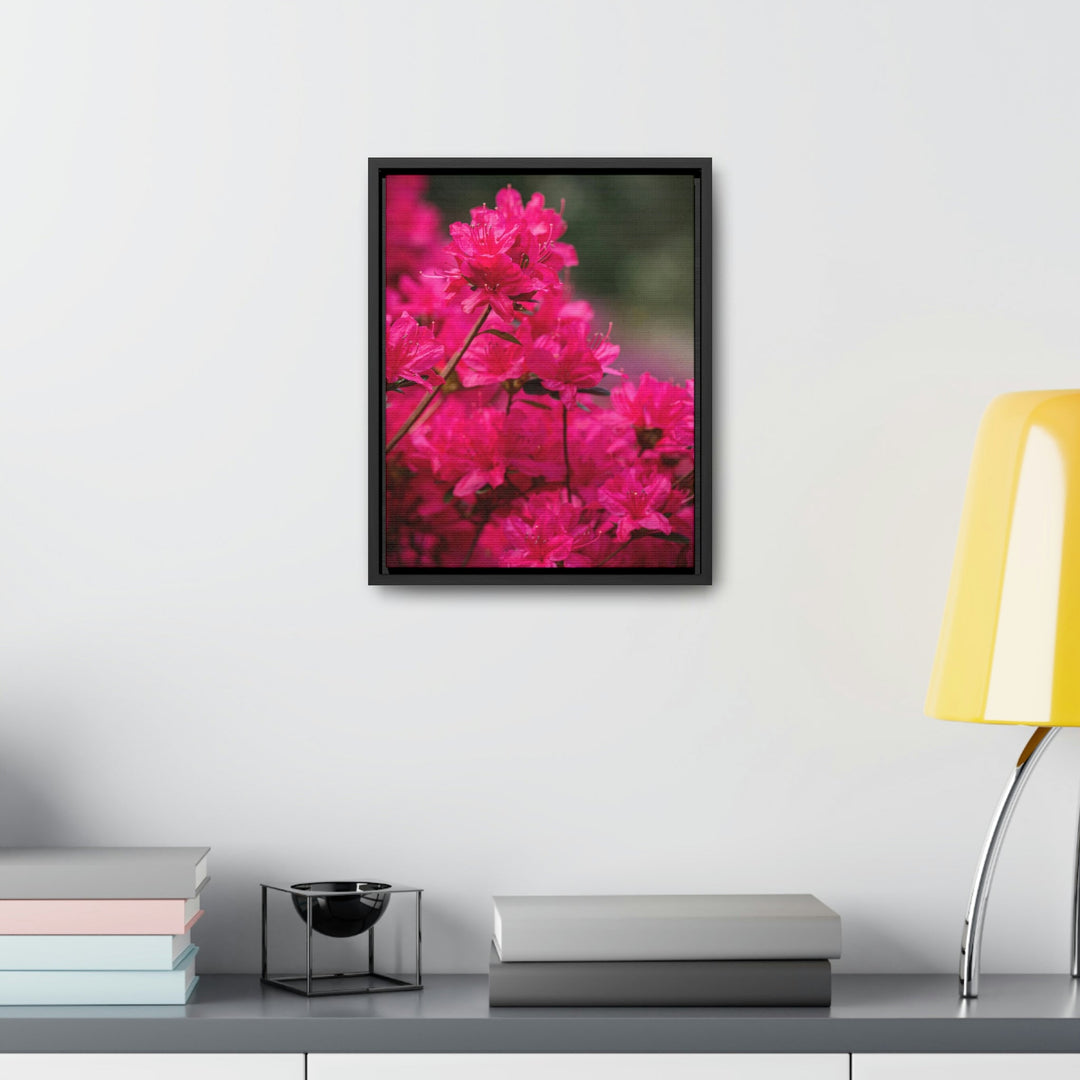 Full Bloom - Canvas with Frame - Visiting This World