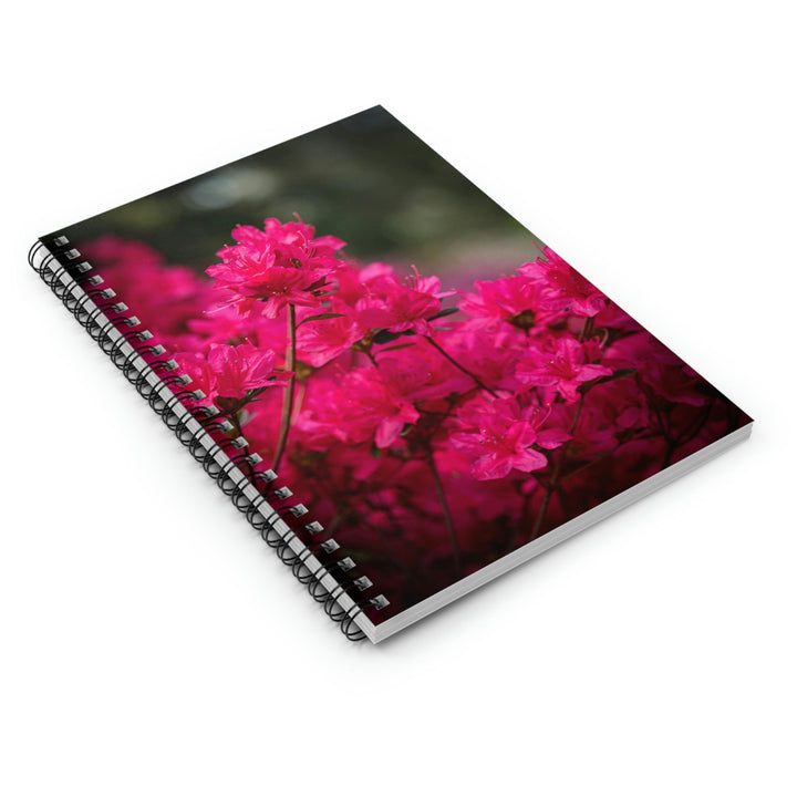 Full Bloom - Spiral Ruled Line Notebook - Visiting This World