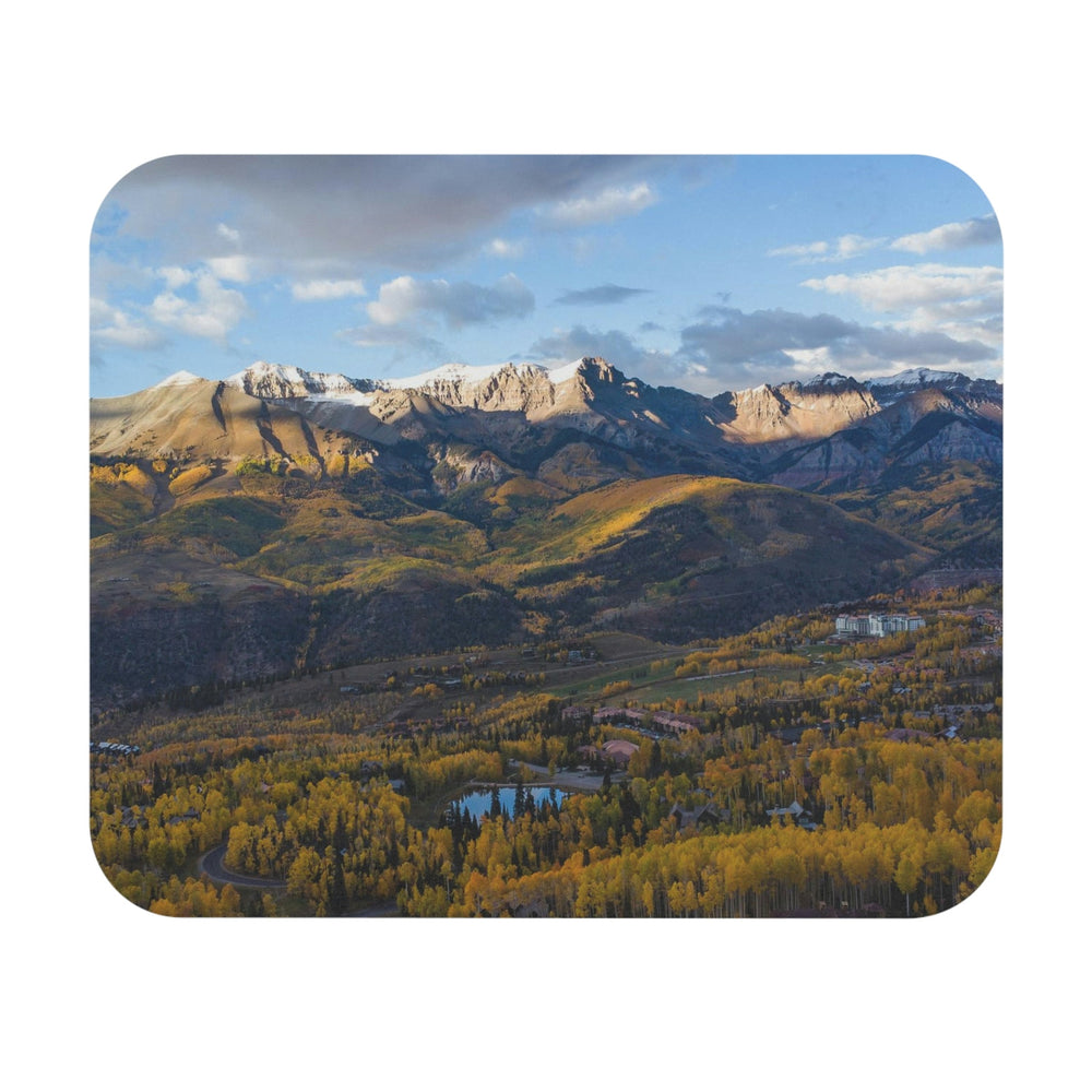 Glowing Mountainside - Mouse Pad (Rectangle) - Visiting This World