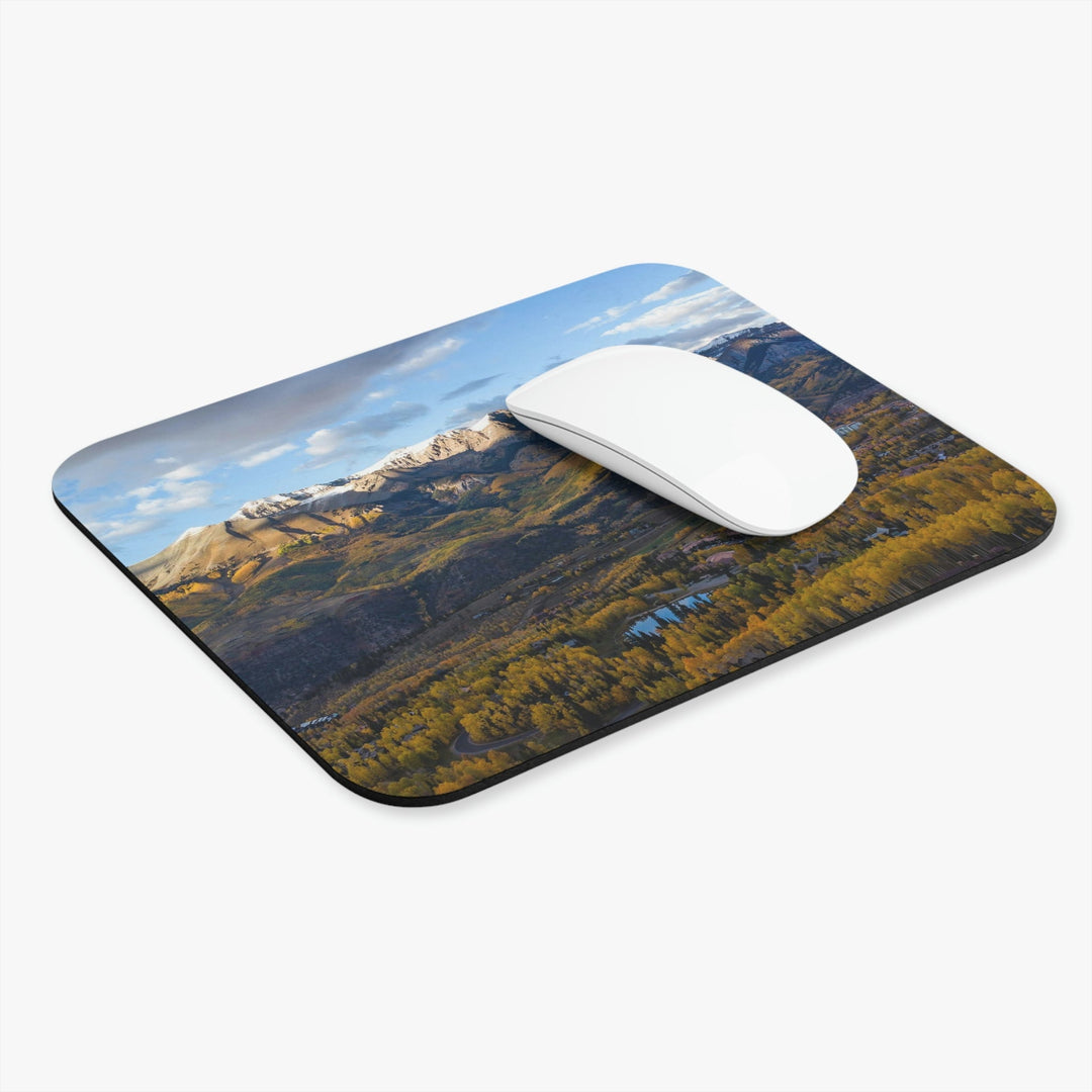 Glowing Mountainside - Mouse Pad (Rectangle) - Visiting This World