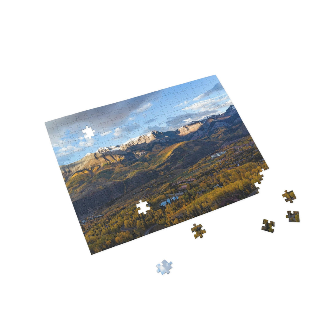 Glowing Mountainside - Nature Puzzle (96, 252, 500, 1000-Piece) - Visiting This World