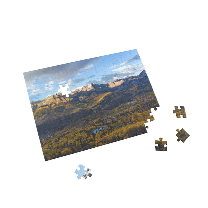 Glowing Mountainside - Nature Puzzle (96, 252, 500, 1000-Piece) - Visiting This World