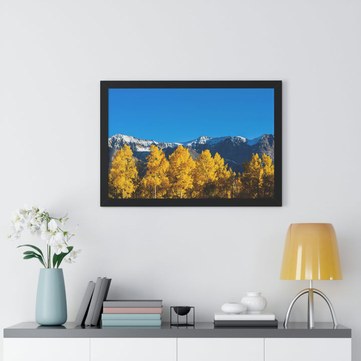 Golden Glow - Framed Print - Visiting This World