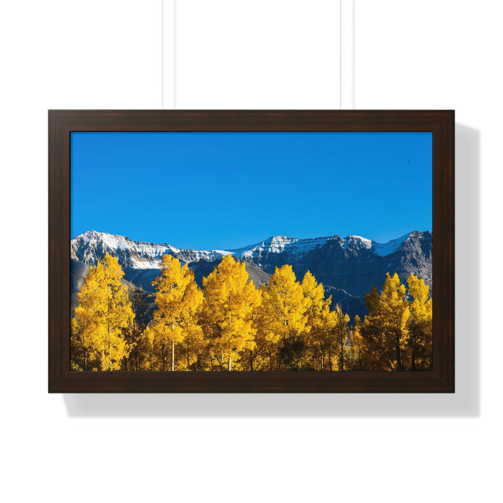 Golden Glow - Framed Print - Visiting This World