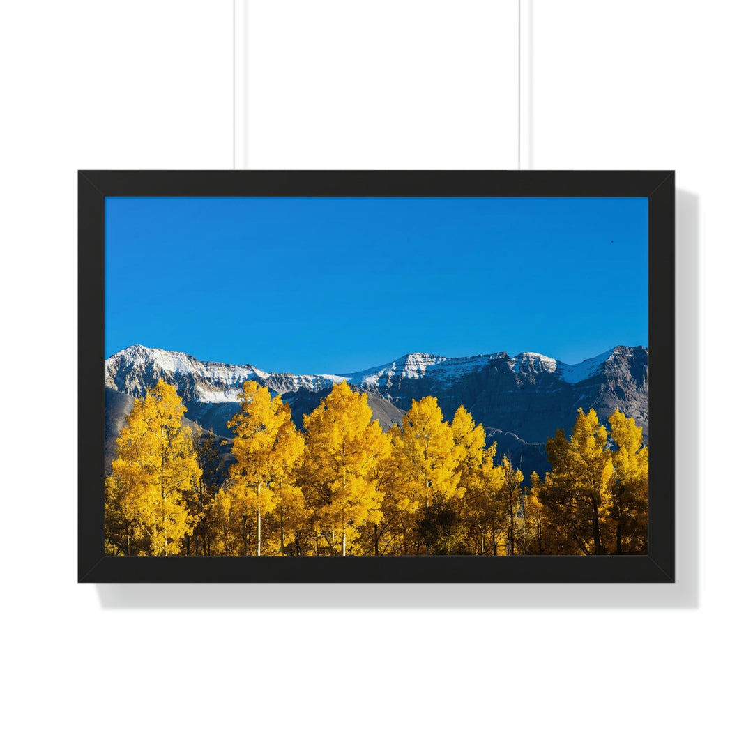 Golden Glow - Framed Print - Visiting This World