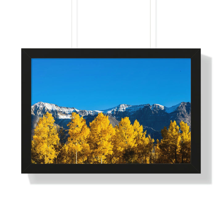 Golden Glow - Framed Print - Visiting This World