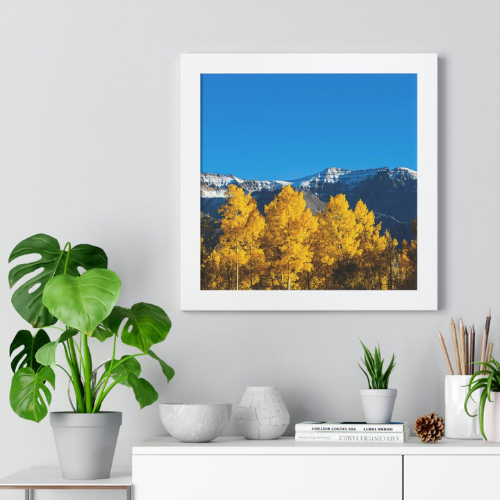 Golden Glow - Framed Print - Visiting This World